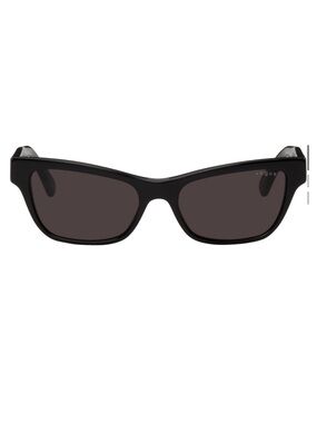 Vogue Black Hailey Bieber Edition Rectangular Sunglasses